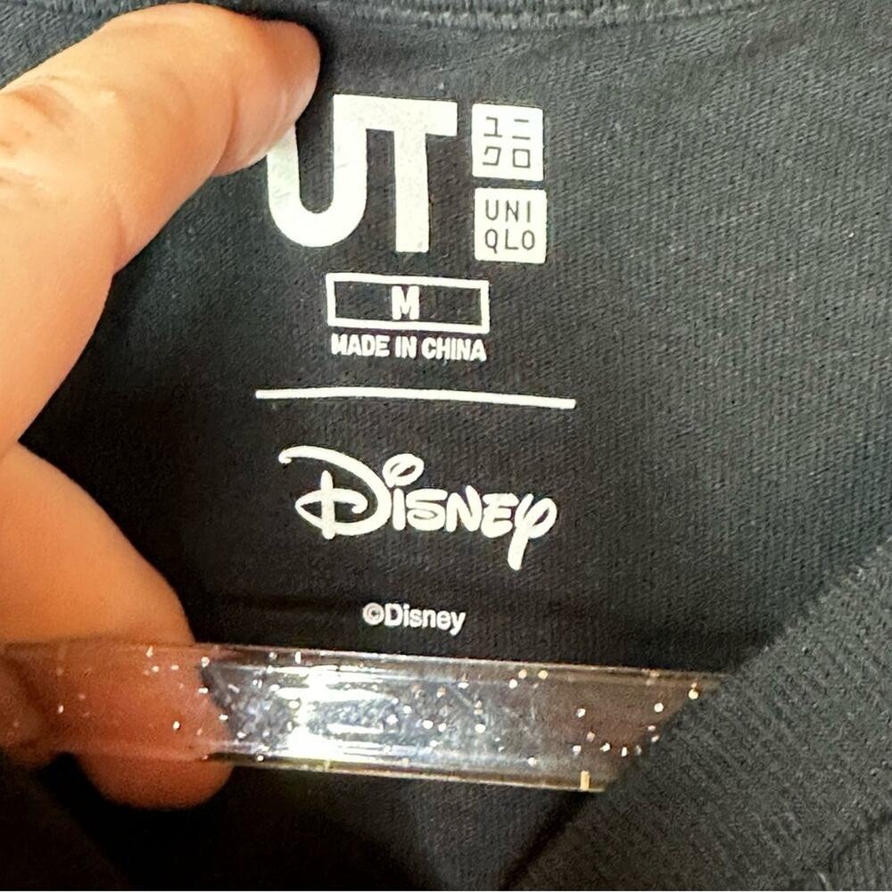 Uniqlo x Disney Pepperoni Pizza T-Shirt - BLACK - Picture 3 of 6